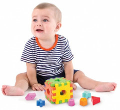 Сортер развивающий «Кубики» - Фото 1