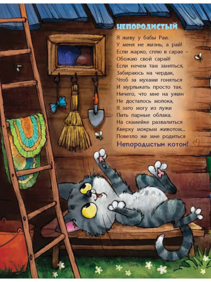 Поселились в книжке кошки