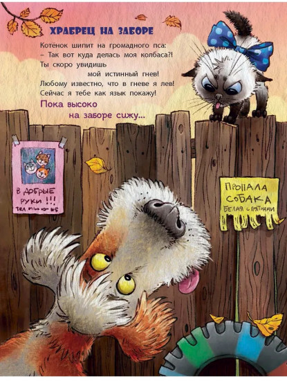Поселились в книжке кошки