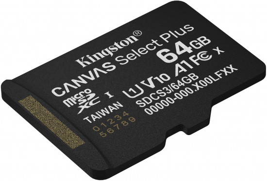 Карта памяти microSDXC Class 10 UHS-I Kingston SDCS3/64GB