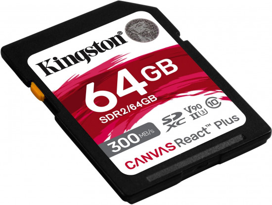 Карта памяти SD Class 10 U1 Kingston SDR2/64GB