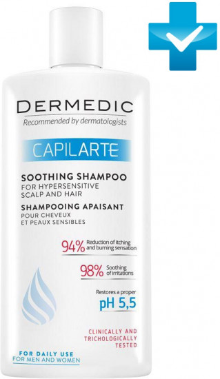Шампунь для чувствительной кожи головы успокаивающий «Soothing Shampoo For Excessively Sensitive Scalp And Hair»