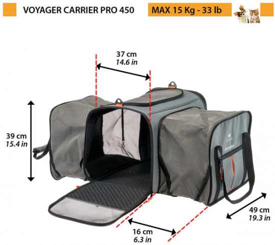 Сумка-переноска для собак и кошек «Carrier Pro»