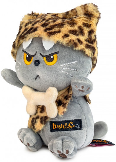 Игрушка мягкая «Кот Басик. Дикий предок»