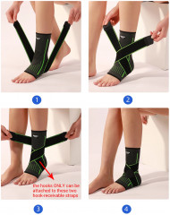 Фиксатор голеностопа эластичный - Фото 5