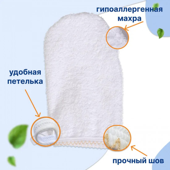 Мочалка-рукавичка для купания