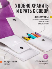 Набор пинцетов для бровей и ресниц - Фото 6