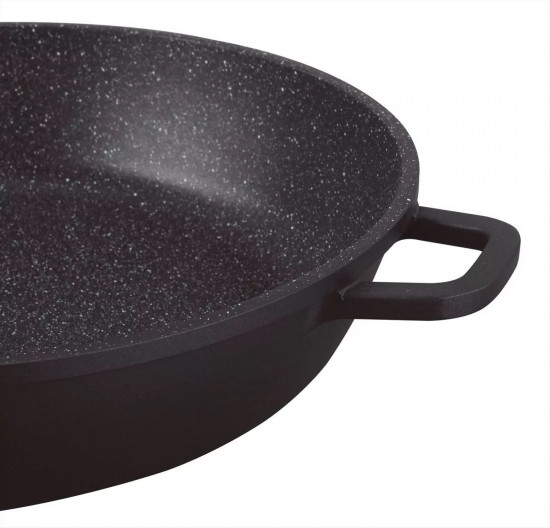 Сотейник с крышкой «Black Marble»