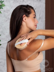 Массажная щетка для сухого массажа - Фото 9