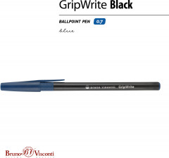 Ручка шариковая GripWrite Black - Фото 3