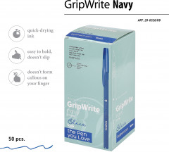 Ручка шариковая GripWrite Navy - Фото 1
