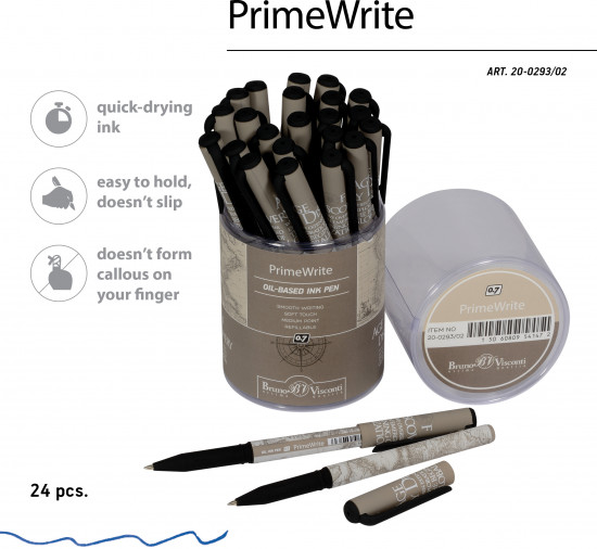 Ручка шариковая PrimeWrite со стираемыми чернилами «Америка»