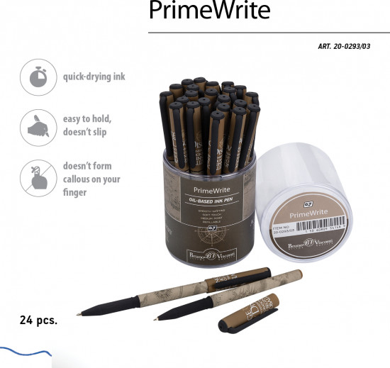 Ручка шариковая PrimeWrite со стираемыми чернилами «Африка»