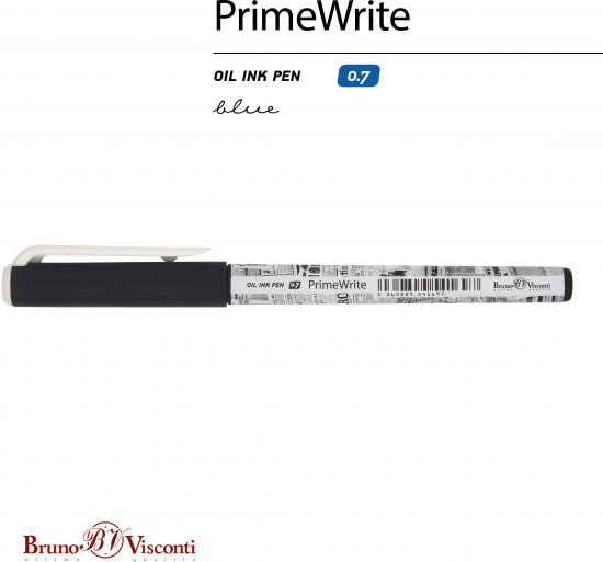 Ручка шариковая PrimeWrite со стираемыми чернилами «Газета-4»