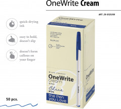 Ручка шариковая OneWrite Cream - Фото 1