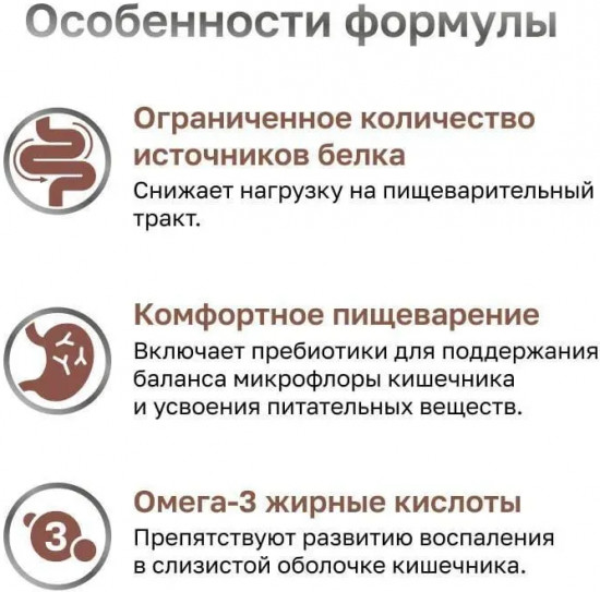 Корм сухой для кошек при нарушениях пищеварения