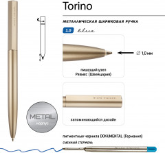 Ручка шариковая автоматическая «Torino» - Фото 2