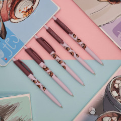 Ручка шариковая автоматическая HappyClick «Кофемания. Чизкейк» - Фото 8