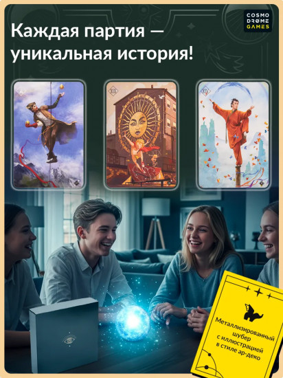 Игра настольная «Имаджинариум. Таро»