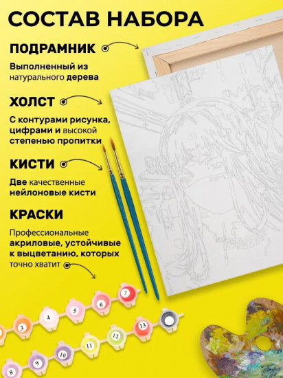 Картина по номерам «Геншин Импакт. Сяо»
