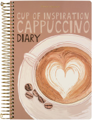 Ежедневник «Счастье в кофе. Cappuccino» - Фото 1