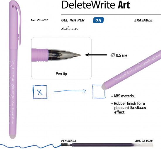 Набор ручек «Deletewrite Кошечка»