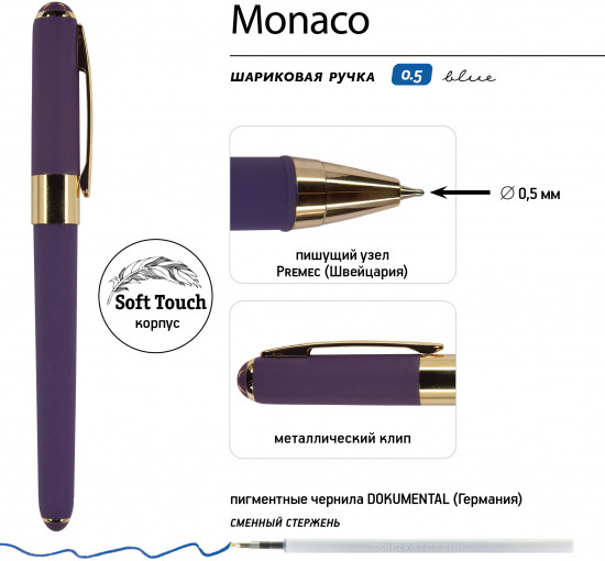 Набор ручек «Monaco»
