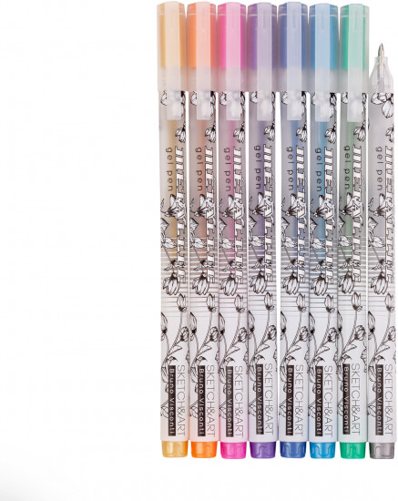 Набор ручек «SketchandArt Uni Write. Metallic»