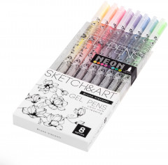 Набор ручек «SketchandArt Uni Write. Neon» - Фото 4