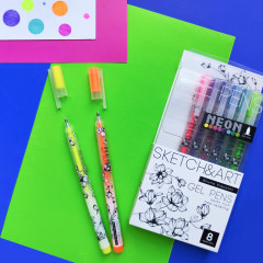 Набор ручек «SketchandArt Uni Write. Neon» - Фото 6