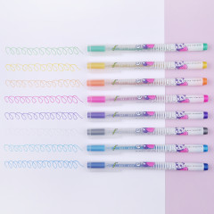 Набор ручек «UniWrite Metallic. Kawaii animals» - Фото 6