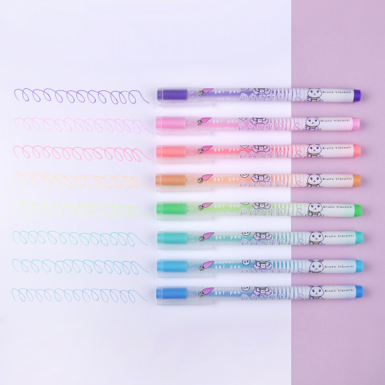 Набор ручек «UniWrite Pastels. Kawaii animals»