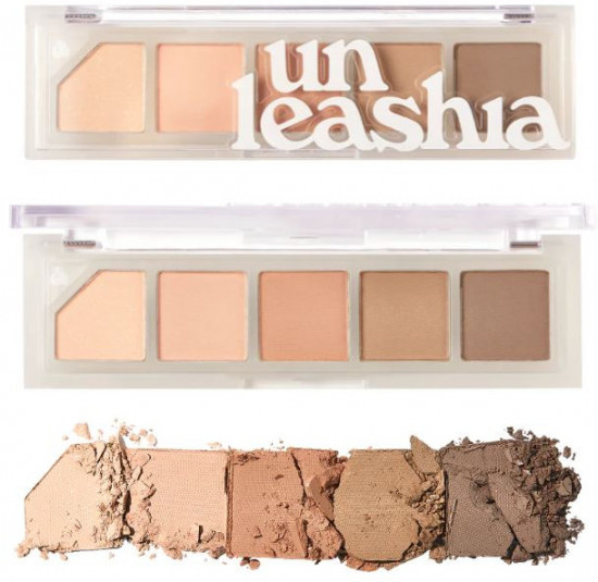 Палетка теней для век «Mood Shower Eye Palette», оттенок № 2 Rose Shower