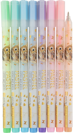 Набор ручек «UniWrite Pastels Котики приносят счастье»