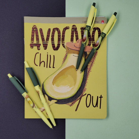 Набор ручек «Happyclick. Avocado style. Chill Out»