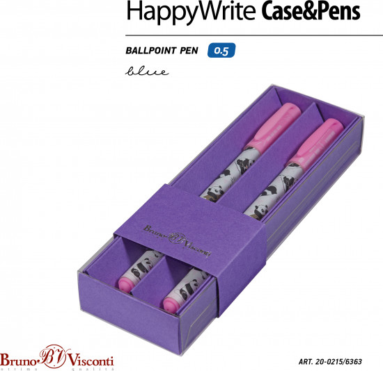 Набор ручек «Happywrite. Панды»