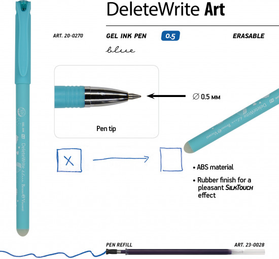 Набор ручек «Deletewrite Art. My Sweet. Пончики»