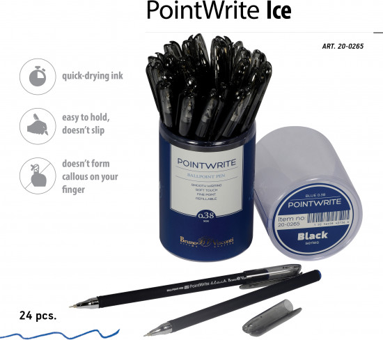 Ручка шариковая «PointWrite. Black»