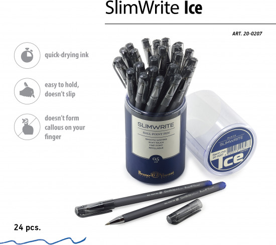 Ручка шариковая «SlimWrite. Ice»