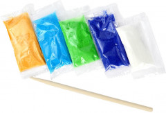 Аппликация из песка «Щенячий патруль» - Фото 4