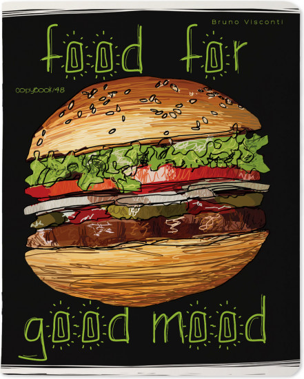 Набор подарочный «Food in black. Бургер»