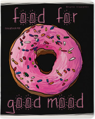 Набор подарочный «Food in black. Пончик донатс» - Фото 1