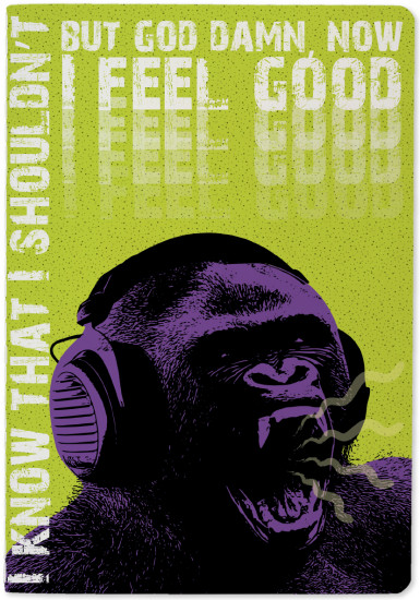 Набор подарочный «Gorillas and music»