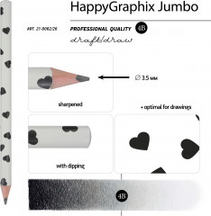Набор «Artclick. HappyGraphix Jumbo. Сердечки» - Фото 4
