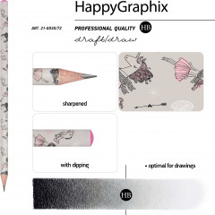 Набор «Freshwrite. HappyGraphix. Девочка и единорог. Сердечки» - Фото 4