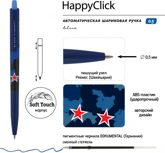 Набор «Happyclick. HappyGraphix. Милитари Navy»