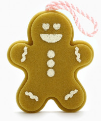 Мочалка для тела в форме рождественского пряника - Фото 2