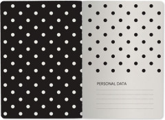 Тетрадь общая «Black polkadot» - Фото 1