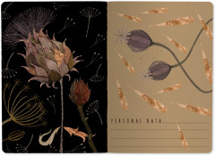 Тетрадь общая «Ночные цветы» - Фото 2