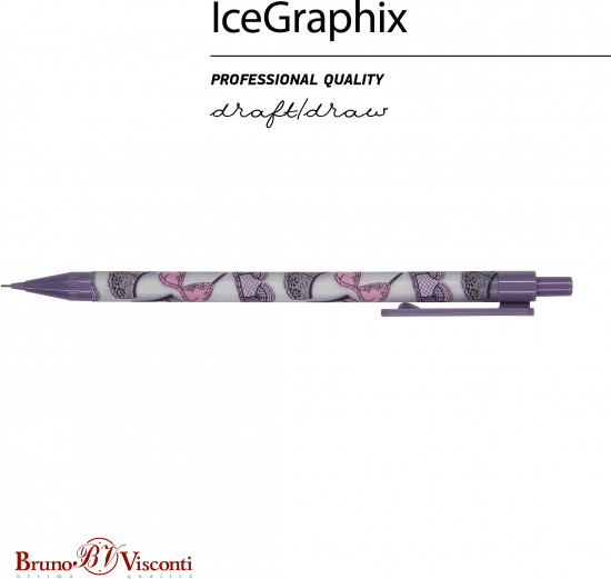 Карандаш механический «IceGraphix. Дамские штучки. Ажур»
